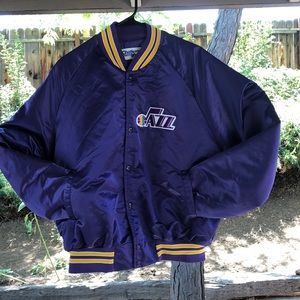 Utah 80’s Jazz Jacket Chalk Line